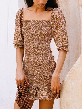 es saada mini dress Faithfull the Brand